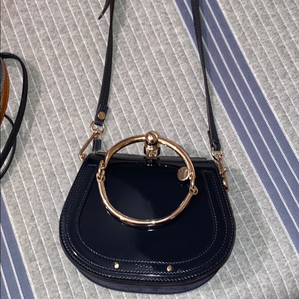 Patent leather Nile crossbody - Picture 1 of 8